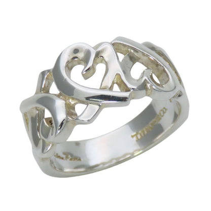 Tiffany & Co Ring Loving Heart Triple Silver Paloma Picasso
