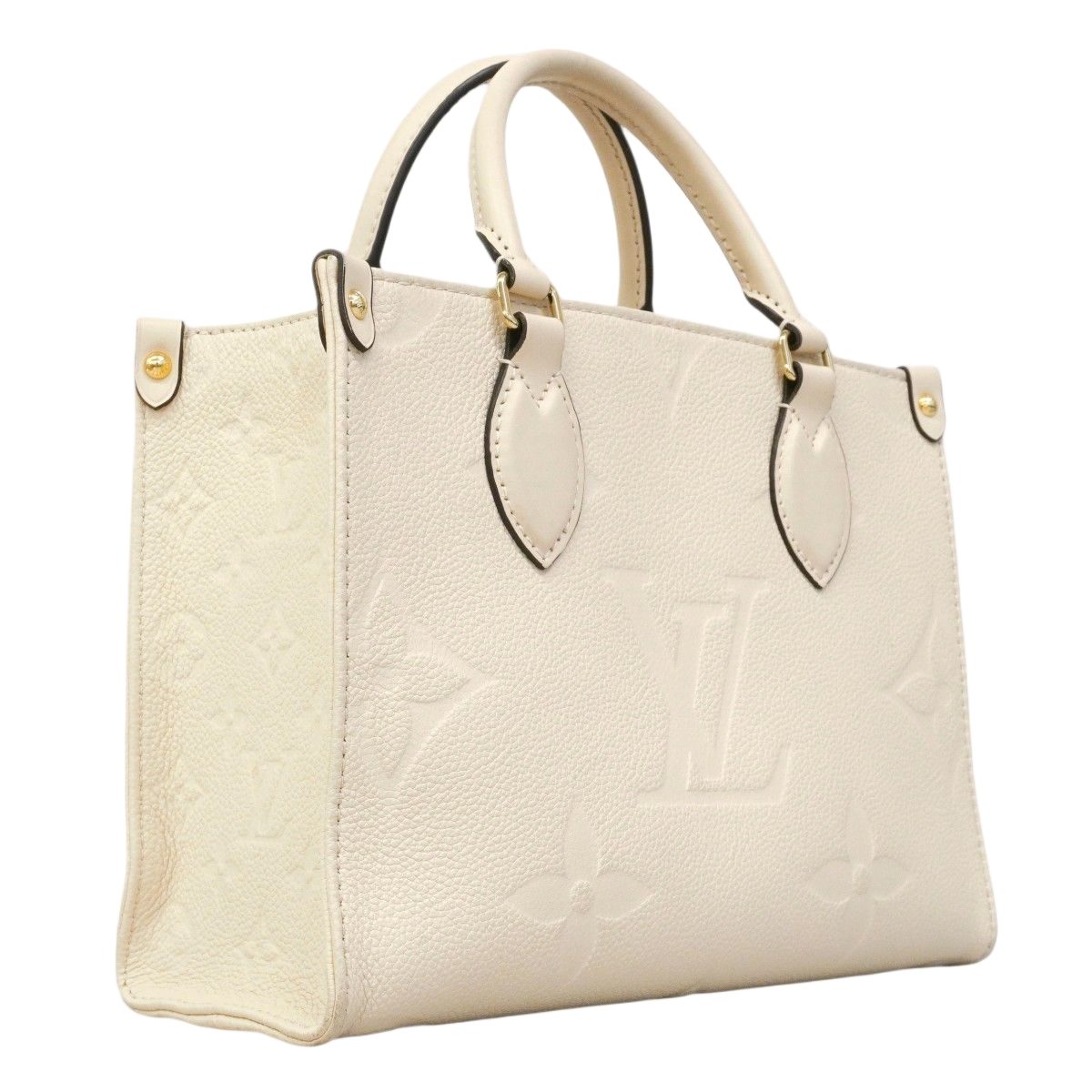 Louis Vuitton Handbag Monogram Empreinte On The Go PM Cream — view 2