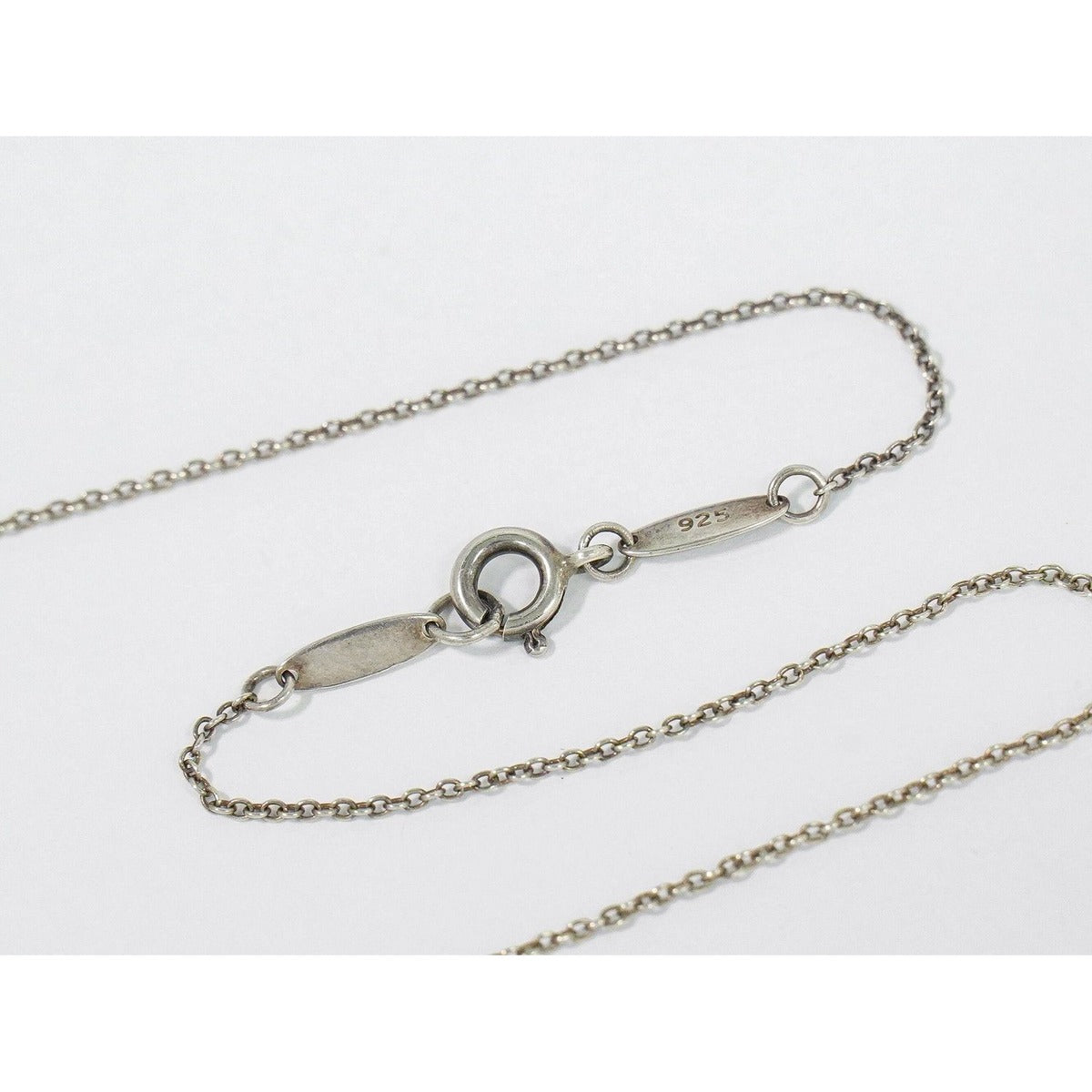 Tiffany & Co Teardrop 925 Necklace Pendant Silver — view 3