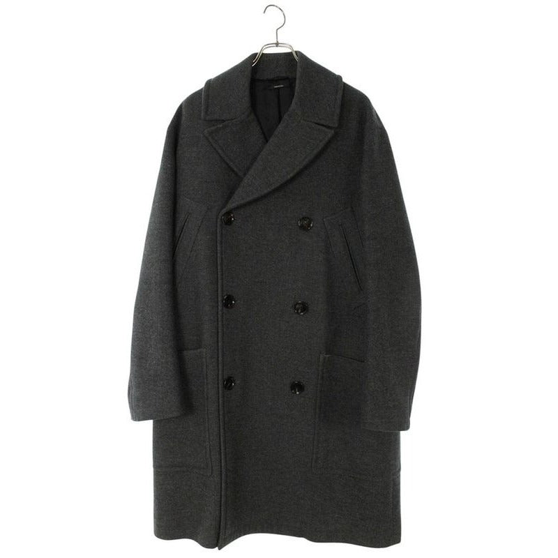 Hermes Double Breasted Long Coat 48
