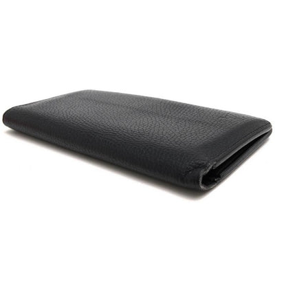 Louis Vuitton Long Wallet Men Leather Black Portefeuille — view 4