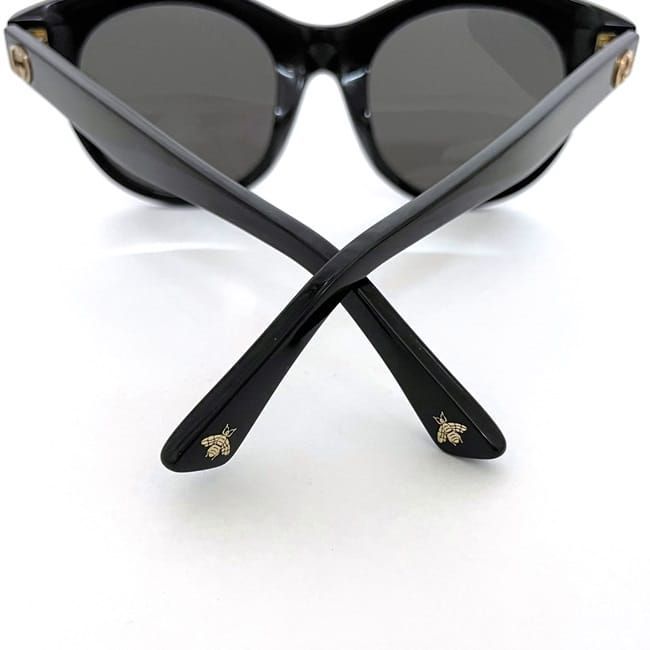Gucci Sunglass Es Ec21340 Black Interlocking Bee