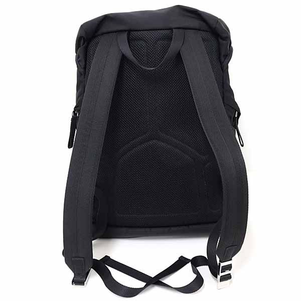 Prada Nylon Backpack Sac Tessuto 2vz062 Black NERO A Rank