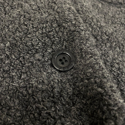 Fendi Vintage Jeans Karakuru Shearling Coat Long 42 — view 8