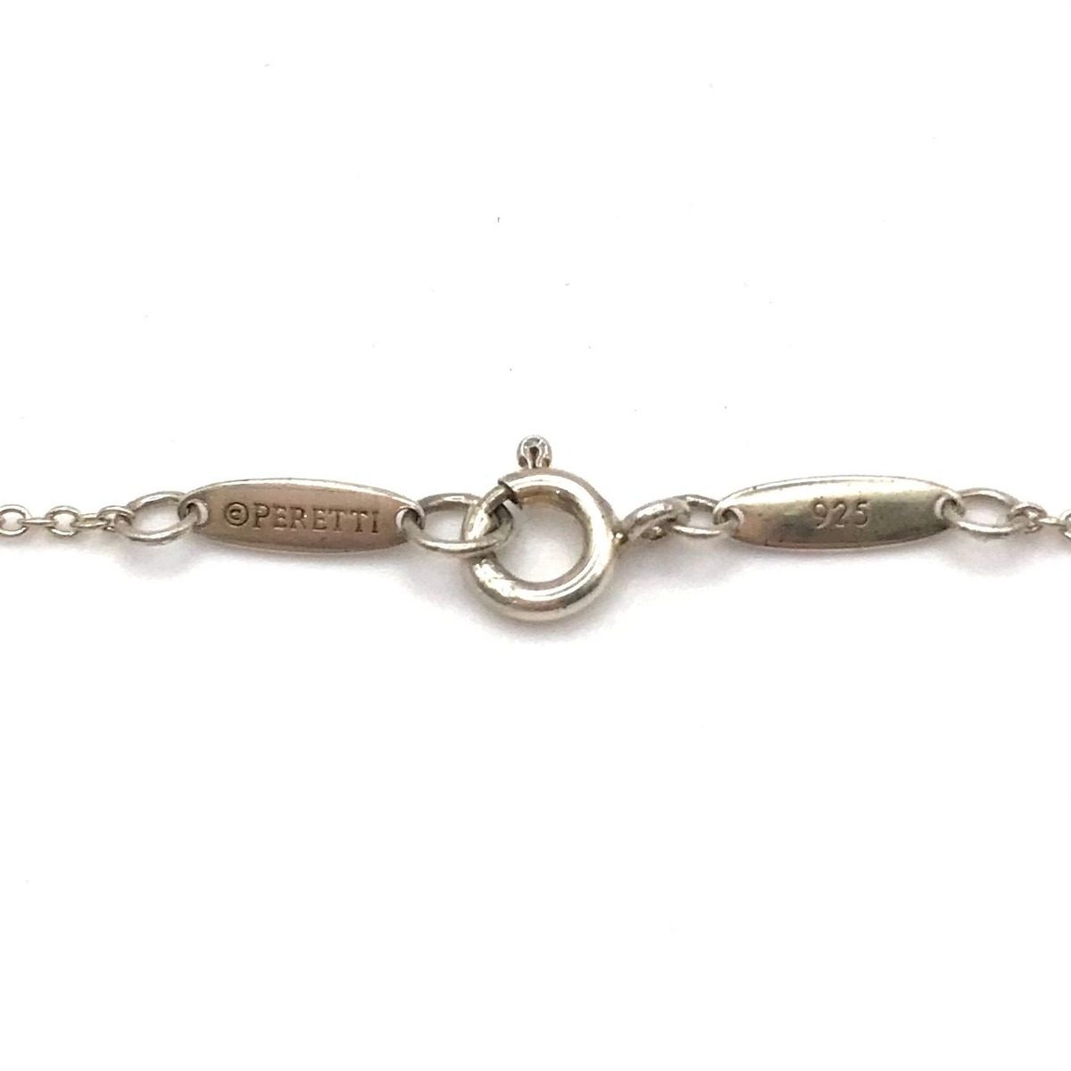 Tiffany & Co Mini Open Heart Pendant Necklace Silver — view 4