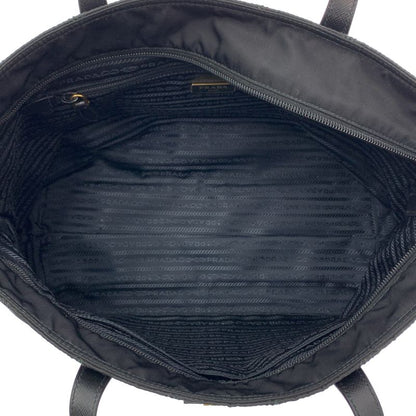 Prada - Nylon Quilted Tote Bag - Black - Women