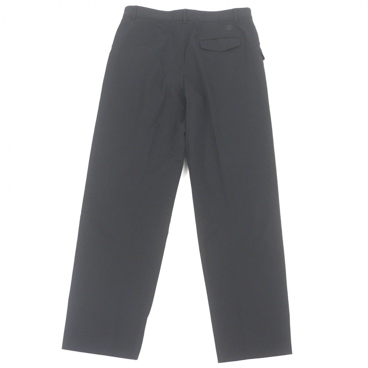 Louis Vuitton LV Logo Embroidery Trousers Pants Black 38 — view 2