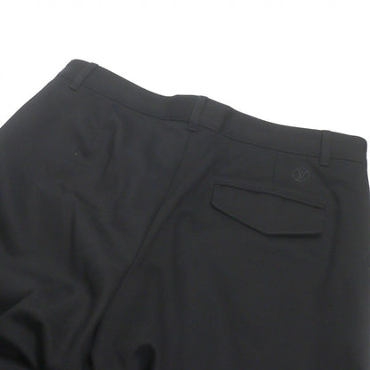 Louis Vuitton LV Logo Embroidery Trousers Pants Black 38 — view 4