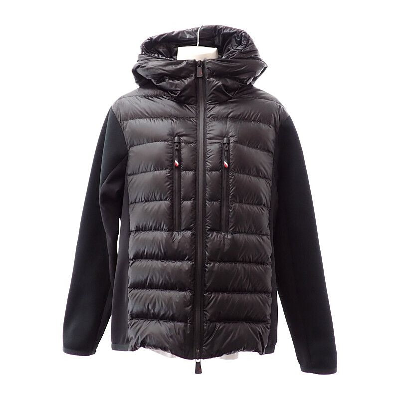 Moncler Grenoble Down Cut Replacement Jacket S Nylon Black