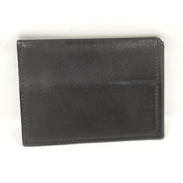 Hermes Clunesey Trifold Card Case Box Calf Black Stamped — view 3