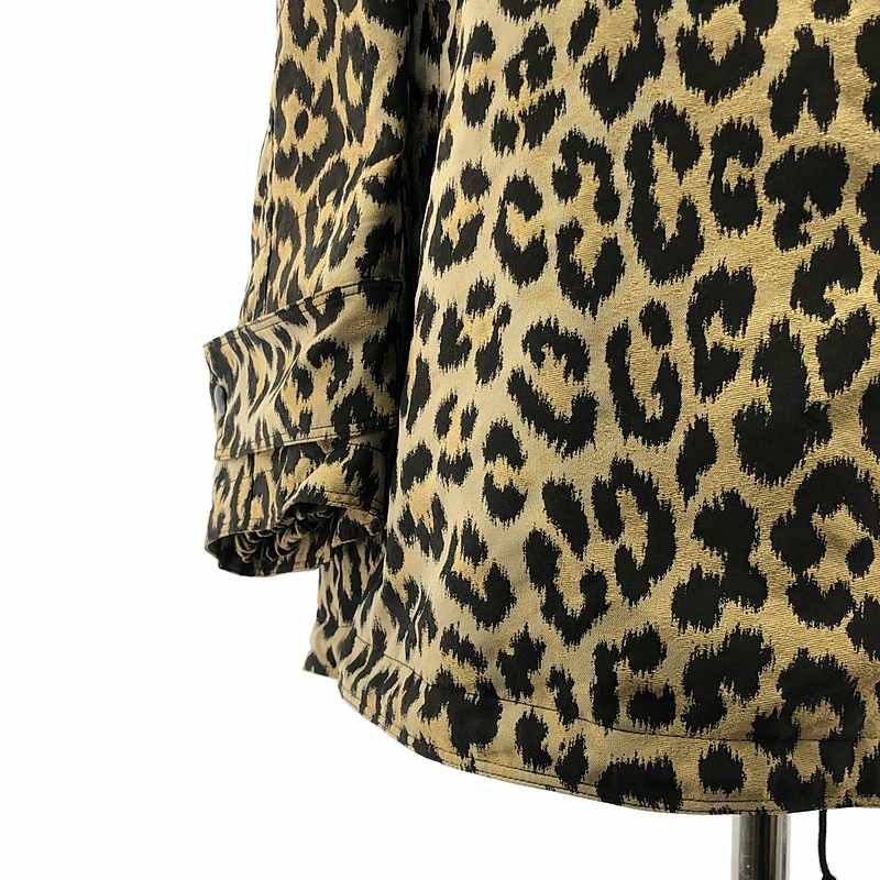 Christian DIOR | 2021aw | Leopard Jacquard Anorak Jacket BEE Embroidery Unisex