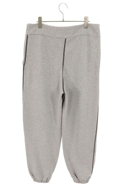 Prada 132360 Triangle Plate Logo Sweatpants Long Women's XS