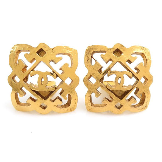 Chanel Earrings CC Logo