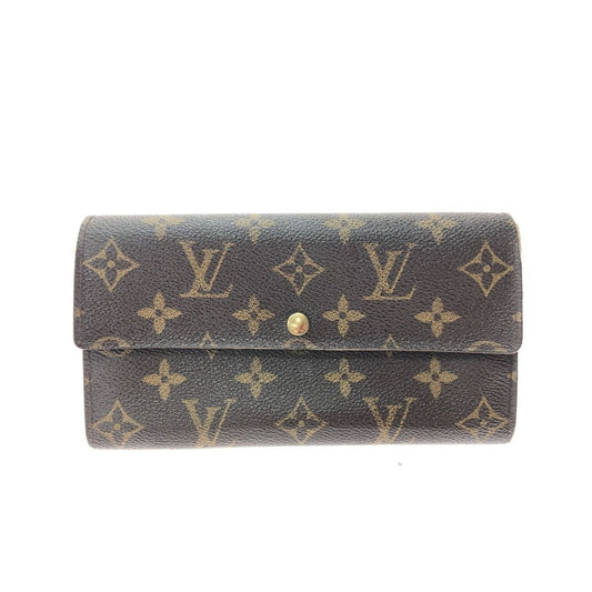 Louis Vuitton Long Wallet Monogram Pochette Porte Monnaie Credit