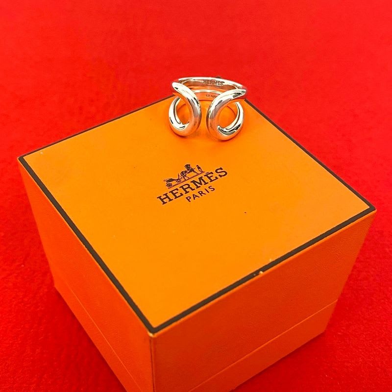 Hermes Lima PM Silver 925 Ring No 12 Accessories Small Items