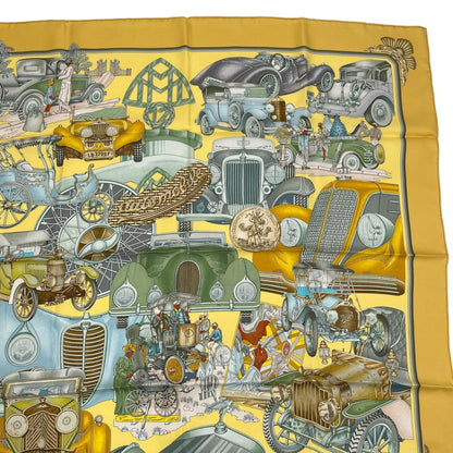 Hermes Scarf 100% Silk Carre 90 L'elegance Et le Confort en Automobile Comfort — view 3