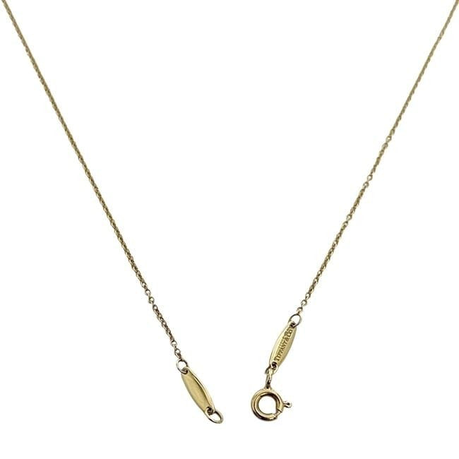 Tiffany & Co Bytheyard Necklace Yellow Gold Elsa Peretti — view 4