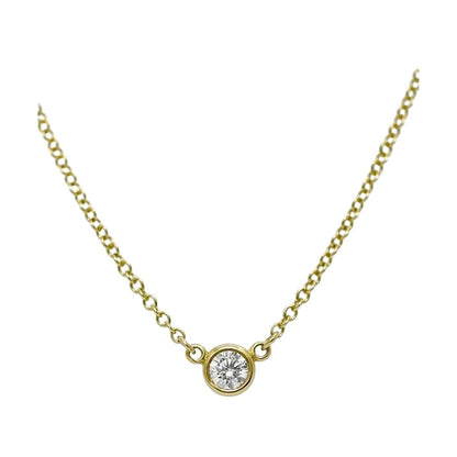 Tiffany & Co Bytheyard Necklace Yellow Gold Elsa Peretti