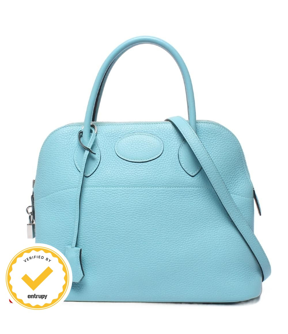 Hermes 2-Way Shoulder Bag Silver Bag Bolide 31