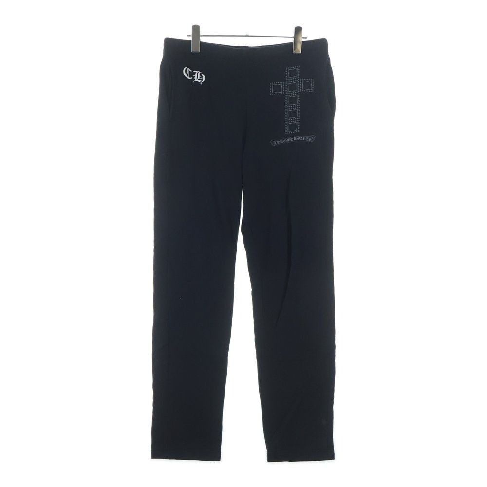 Chrome Hearts Flamed Cross Print Sweatshirt Pants Black