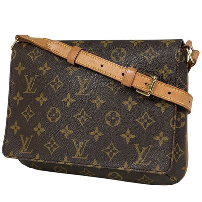 Louis Vuitton Musette Tango Short Shoulder Bag Monogram Brown