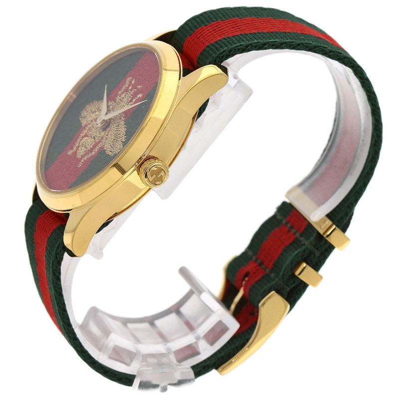 Gucci Ya1264 G-timeless Marché De Merveille Watch GP Nylon Boys
