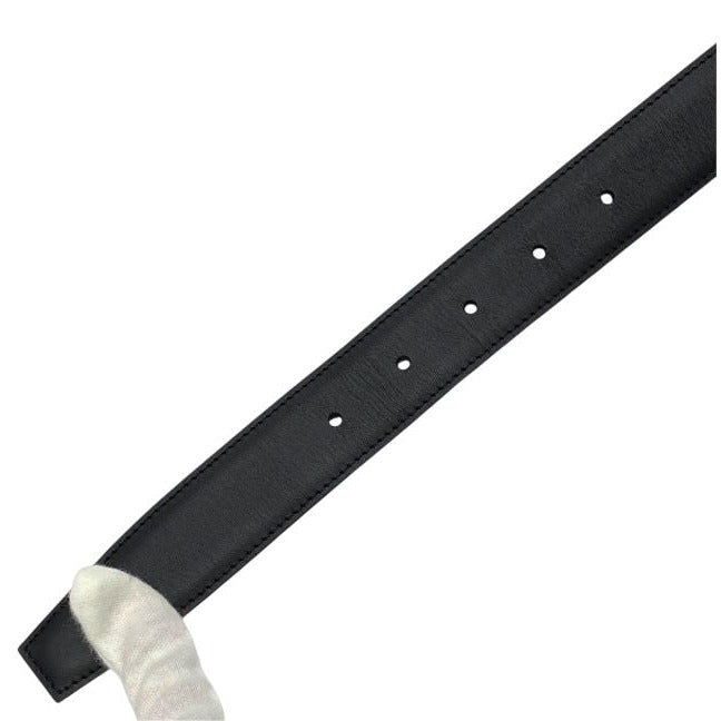 Cartier Happy Birthday Reversible Belt Leather Accessories Black — view 8