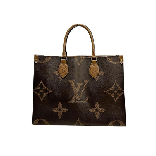 Louis Vuitton M45321 Monogram - Giant Reverse Handbag On-the-go MM Tote Bag