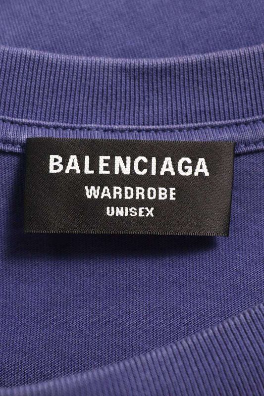 Balenciaga 612966 Tkvd3 FREE Patch Oversize T-shirt Men's S