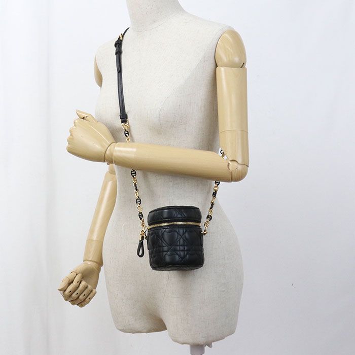 DIOR Vanity Bag Leather Women