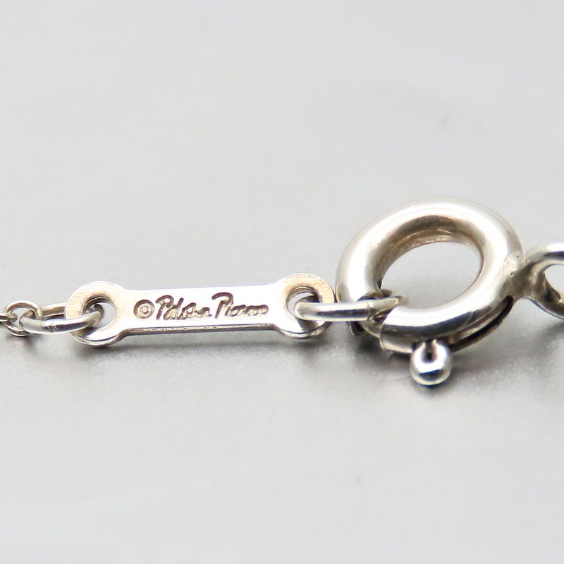 Tiffany & Co Necklace Mini Loving Heart 925 Silver Approx 1.5g Silver Paloma