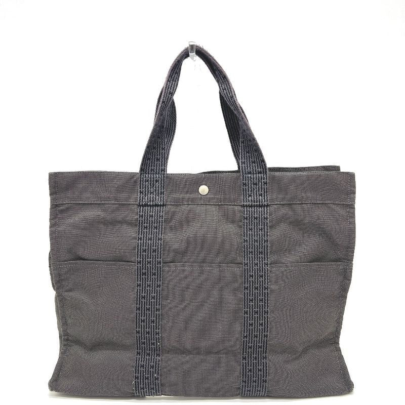 Hermes Tote Bag Her Line Herbag GM Yale Canvas Gray
