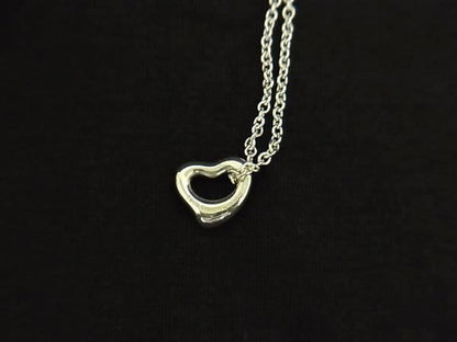 Tiffany & Co Tiffany & Co Elsa Peretti Open Heart Sv925 Necklace