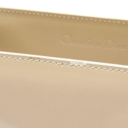 Dior Handbag Maris Pearl Beige Patent Leather 2-Way — view 5