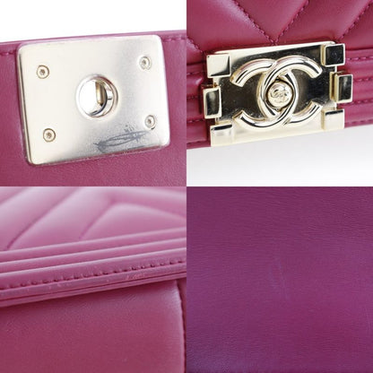 Chanel Boy Chanel Lambskin Women's Shoulder Bag