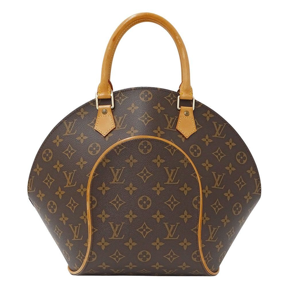 Louis Vuitton Bag Handbag Monogram Canvas Ellipse MM Brown Handheld Logo Large