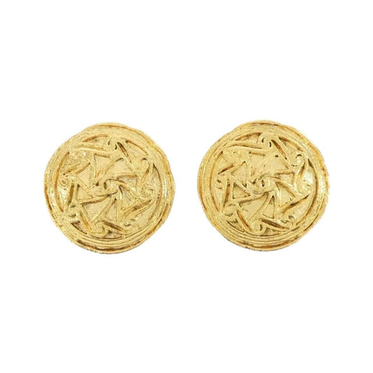 Chanel Vintage Earrings Gold