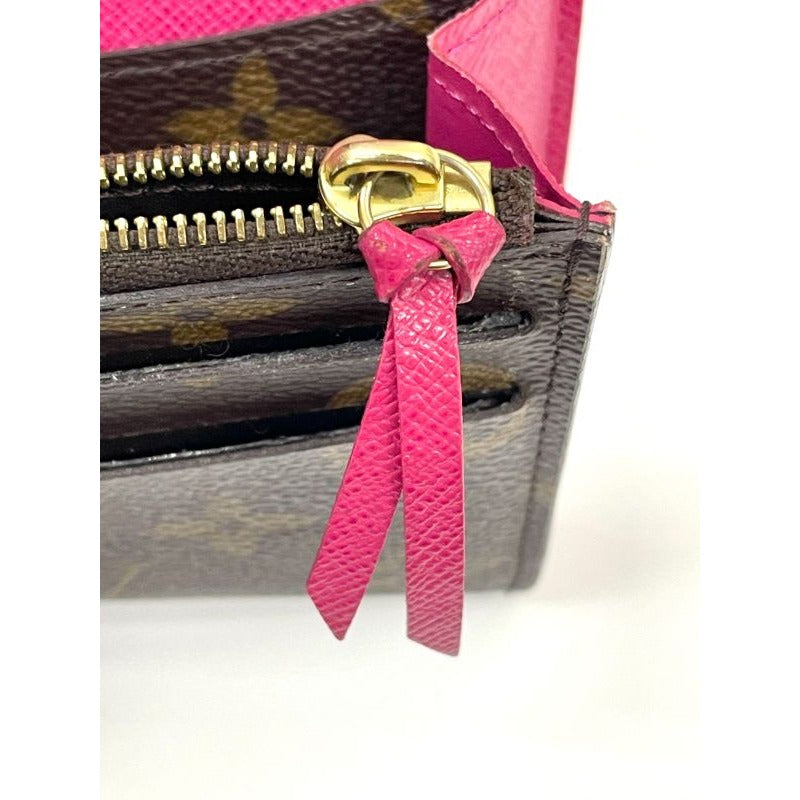 Louis Vuitton Monogram Portefeuille Emilie Zipper Long Wallet Brown — view 15