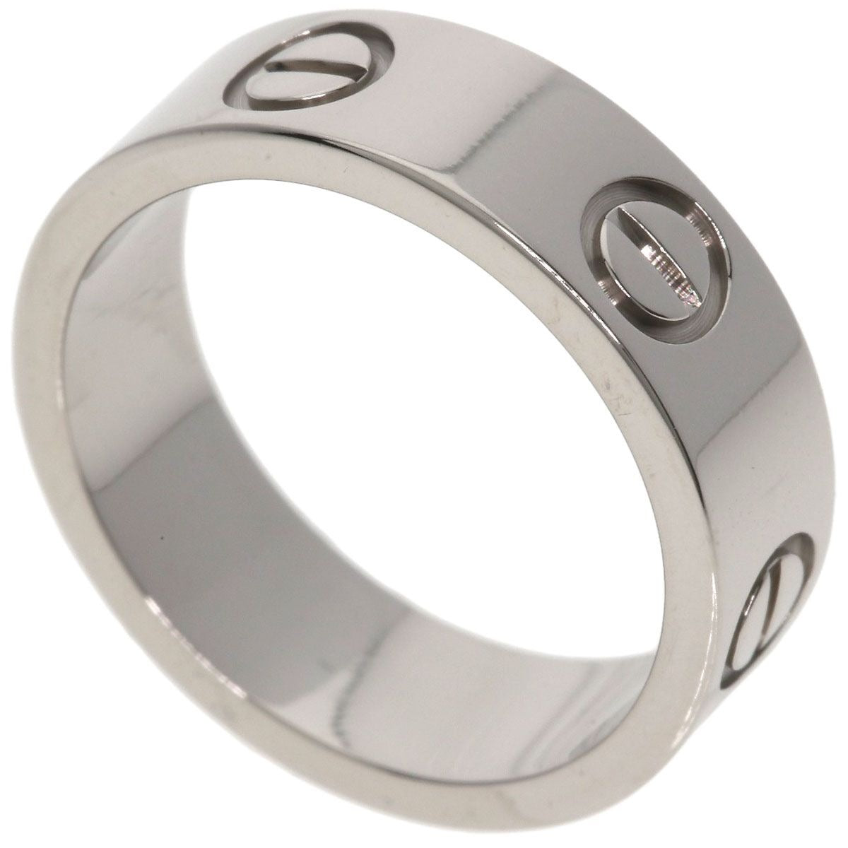 Cartier Love Ring 49 18K White Gold