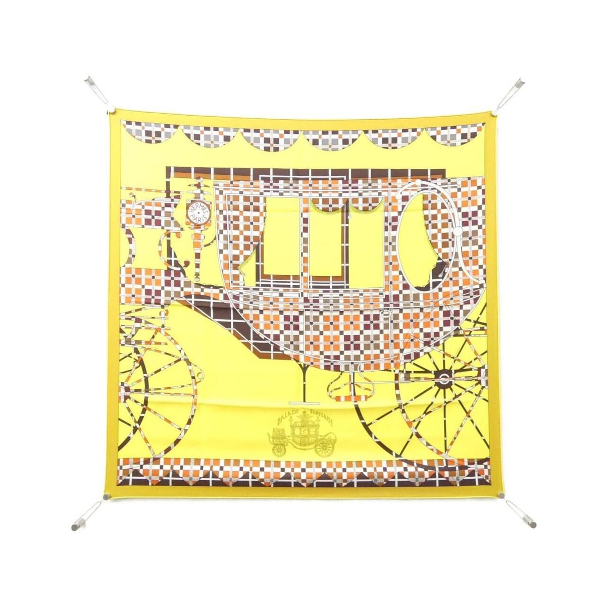 Hermes Balade Ecossaise Carre Scarf