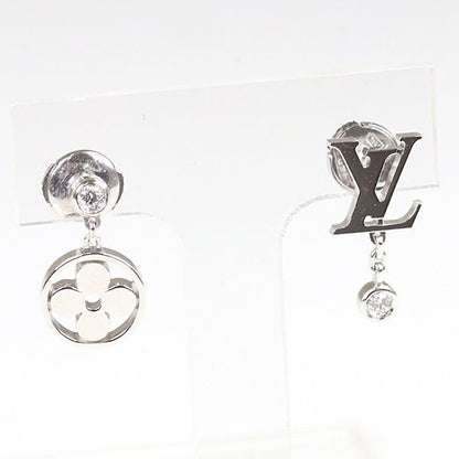Louis Vuitton Earrings Monogram Ideal Blossom White Gold Diamond