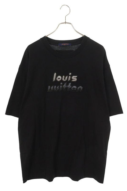 Louis Vuitton 23AW Rm232 NPG Hpy86w Beaded Embroidered Cotton T-shirt Men's 4L