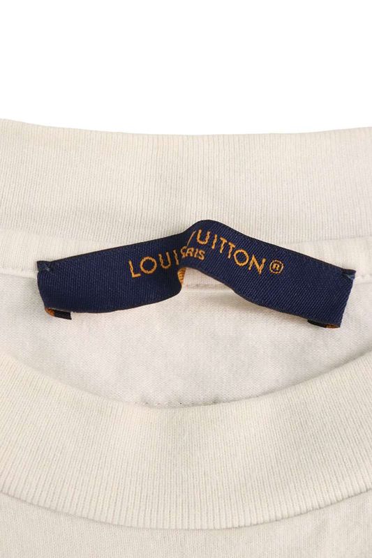 Louis Vuitton 25SS Rm251q DT3 Hny55w LV Embossed Logo Inside Out T-shirt Men XL