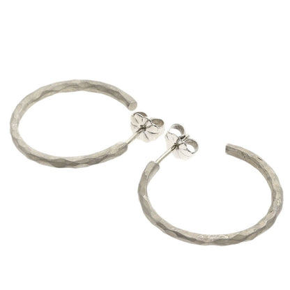 Tiffany & Co. Hammered Hoop Earrings