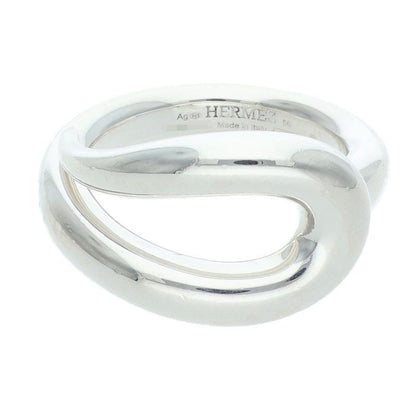 Hermes Licol Silver Ring 56