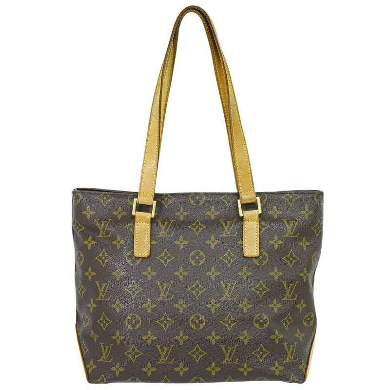 Louis Vuitton Cabas Piano Monogram Tote Bag Brown