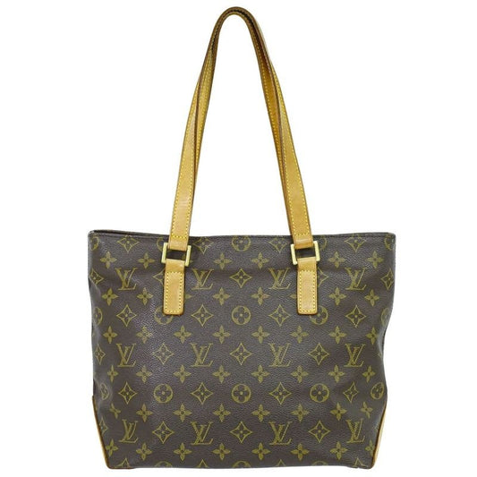 Louis Vuitton Cabas Piano Monogram Tote Bag Brown