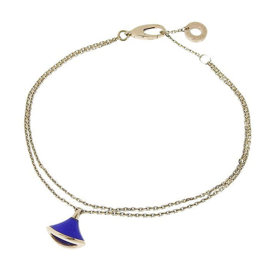 Bvlgari Bulgari Diva Dream Lapis Lazuli Bracelet 18K Yellow Gold 750 Yellow
