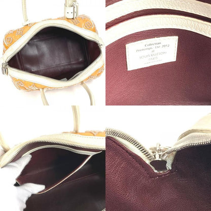 Louis Vuitton Shoulder Bag Speedy Round M40704 Enamel/leather Rose Pink