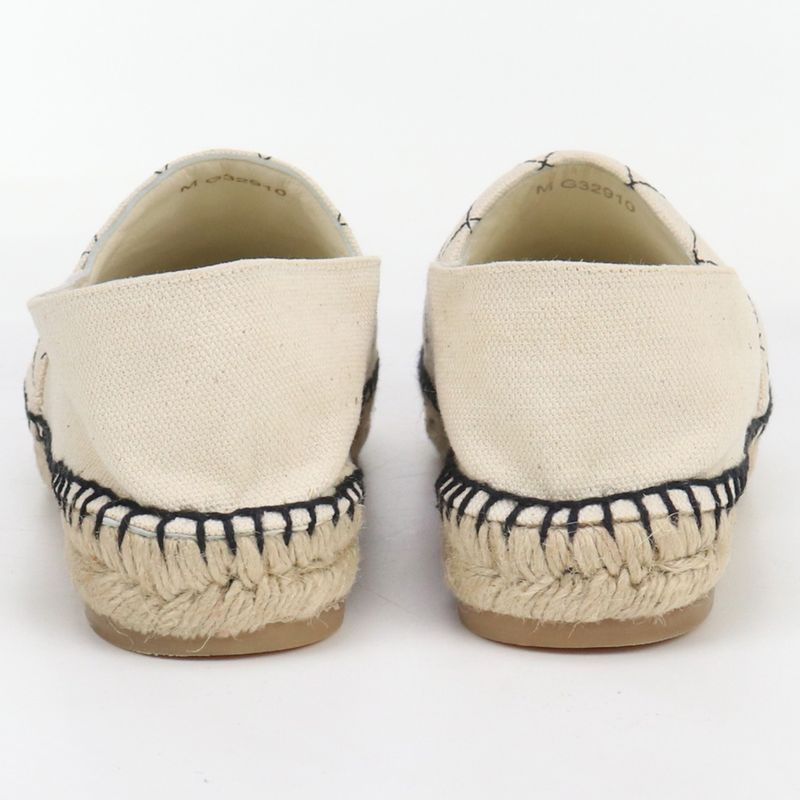 Chanel Espadrille Coco Marc Espadrille Canvas Scuff Deuce